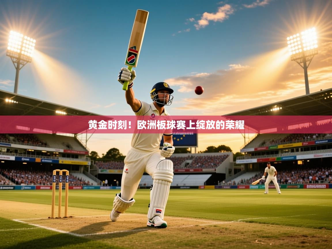 2025开云体育app登录入口黄金时刻！欧洲板球赛上绽放的荣耀  第1张