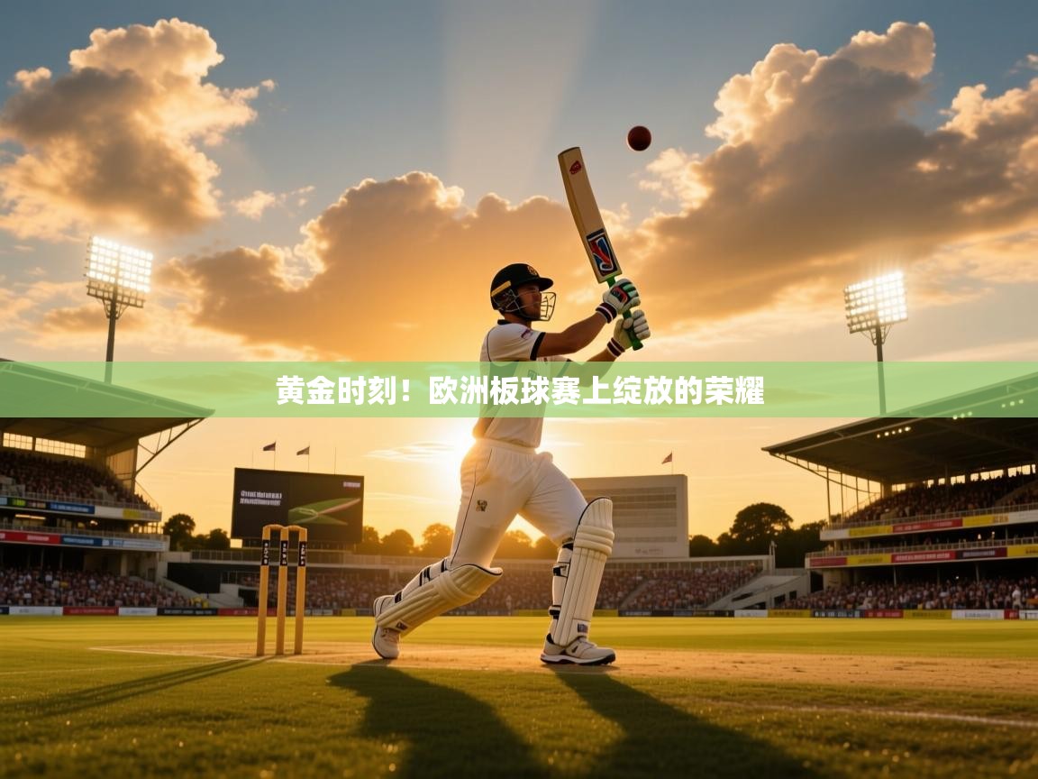 2025开云体育app登录入口黄金时刻！欧洲板球赛上绽放的荣耀  第3张